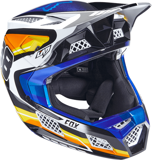 Casque motocross custom